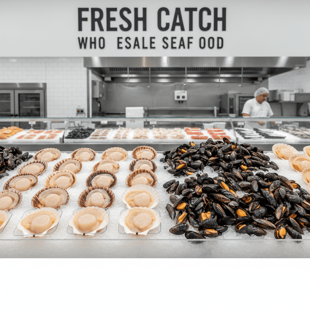 Scallops and mussels