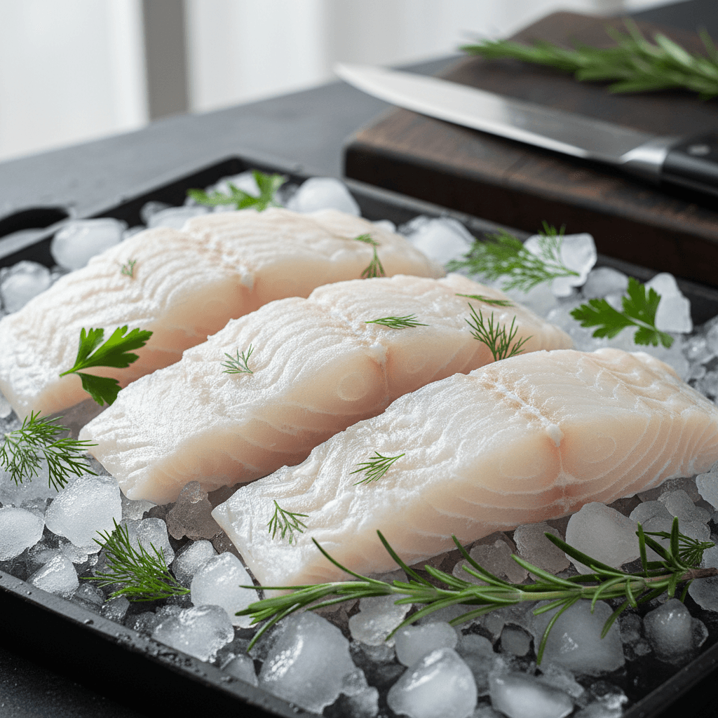 Cod and white fish